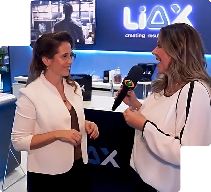 Cléo Paula, da Liax, em entrevista à Band no Innovation Week 2025